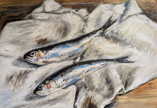 Two Newlyn Sardines