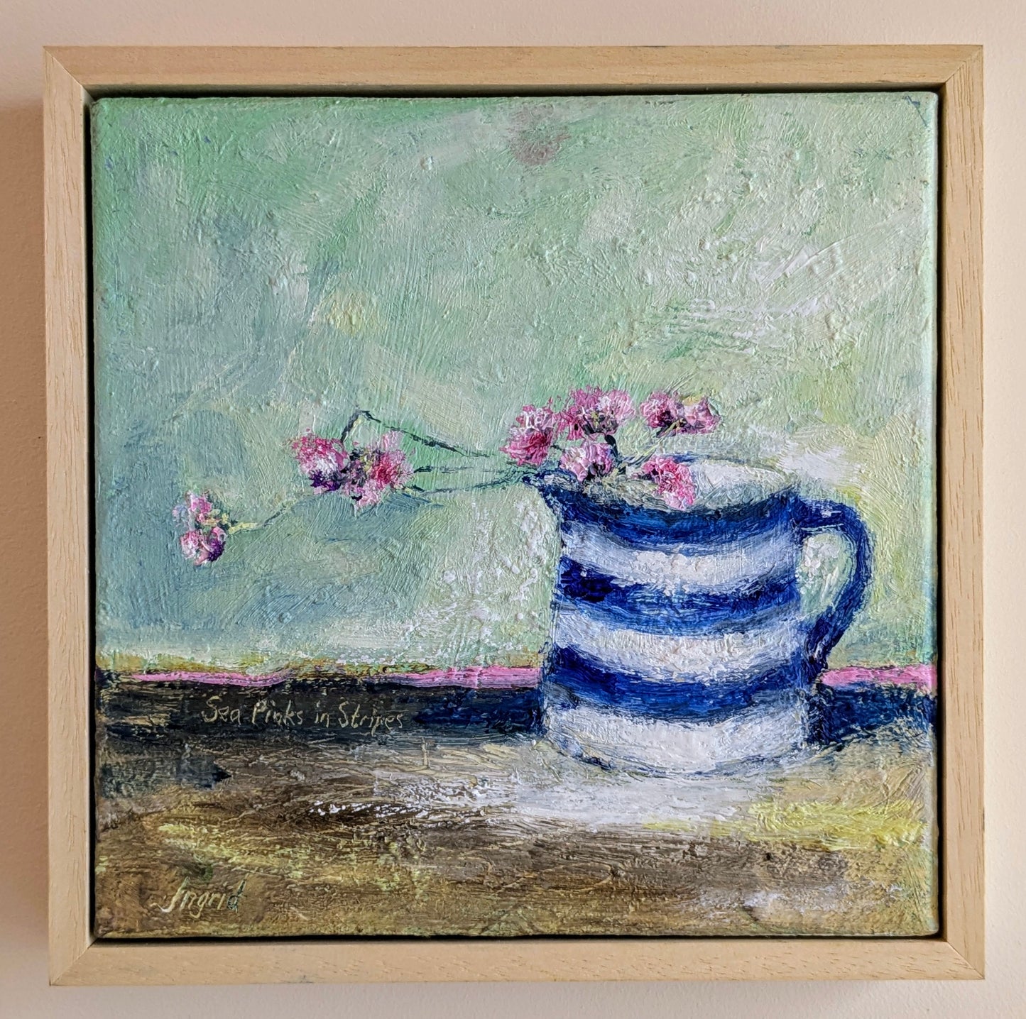 Sea Pinks in Stripes
